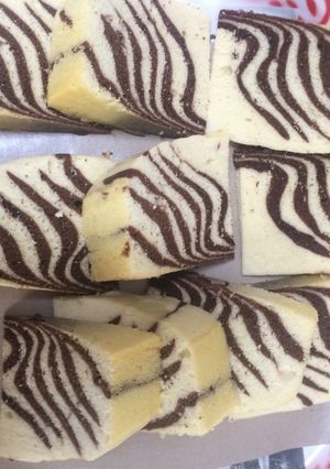 Foto resep Bolu Kukus Zebra