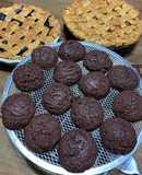 Galletas de doble chocolate
