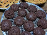 Galletas de doble chocolate