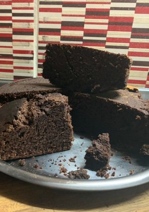 Una foto de Torta de Chocolate Licuada