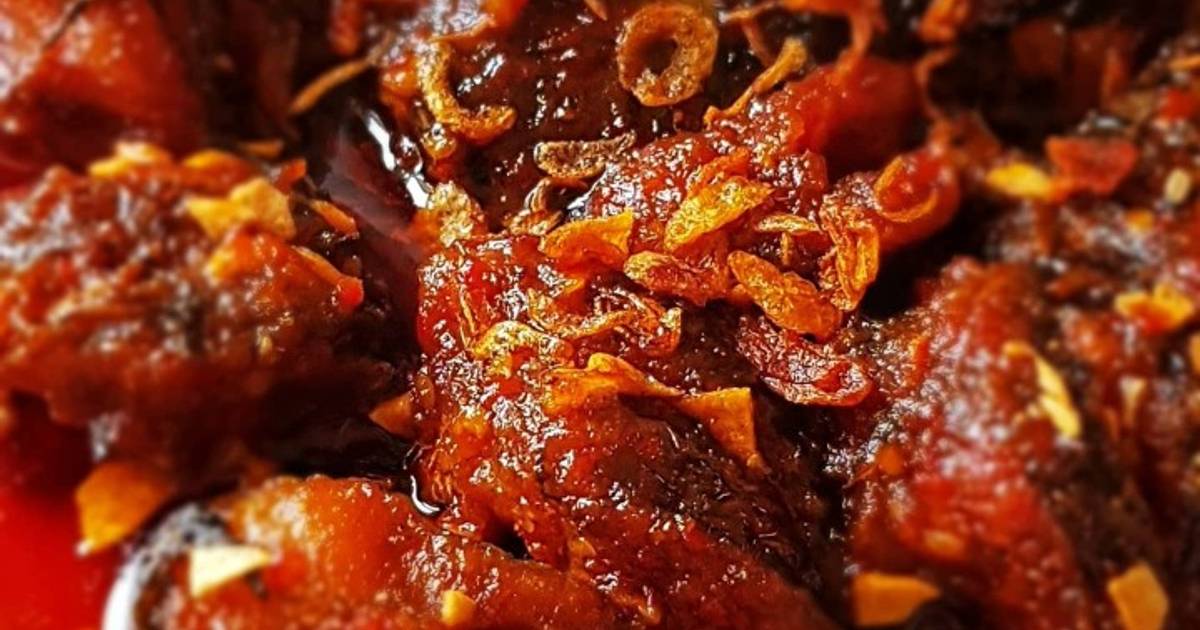 Resep Ikan Gabus Haruan Masak Habang Khas Kalimantan Selatan Oleh