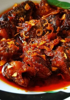 Foto resep Ikan Gabus (Haruan) Masak Habang khas Kalimantan Selatan