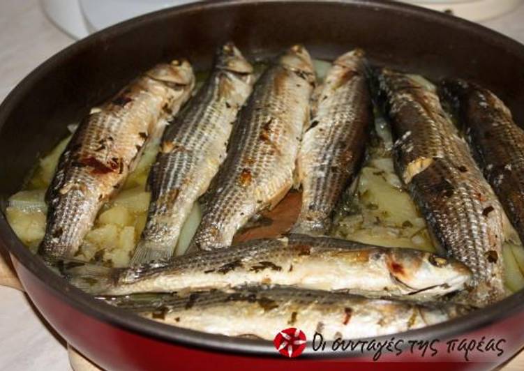 Recipe of Perfect Grey mullet in the oven