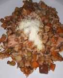Lentejas con arroz