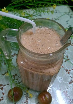 Hình của món Sinh Tố Mận.