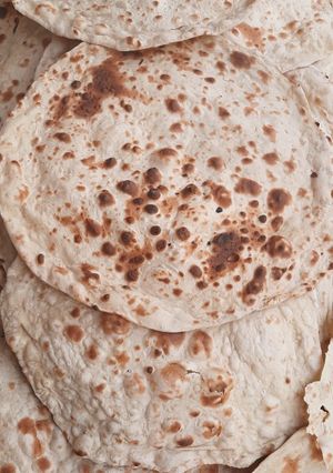 عکسی از دستور نان محلی(عربی) یا نان تنوری