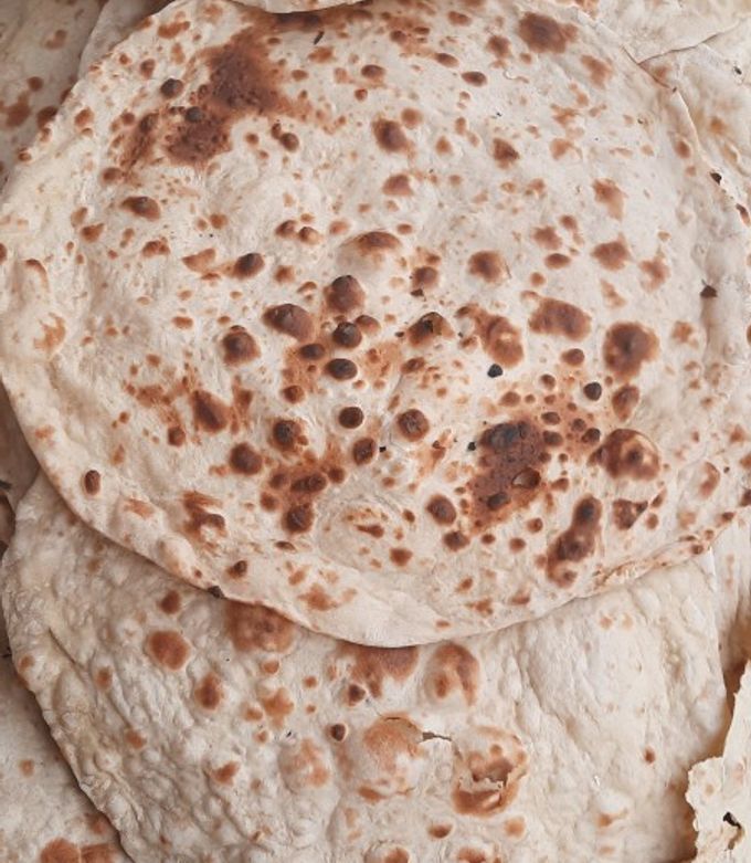 عکسی از دستور نان محلی(عربی) یا نان تنوری