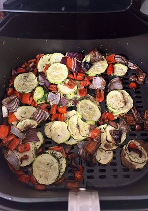Une photo de Légumes grillés à l’air fryer