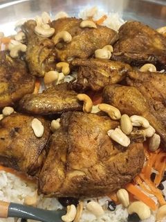 صورة لوصفة رز افغاني