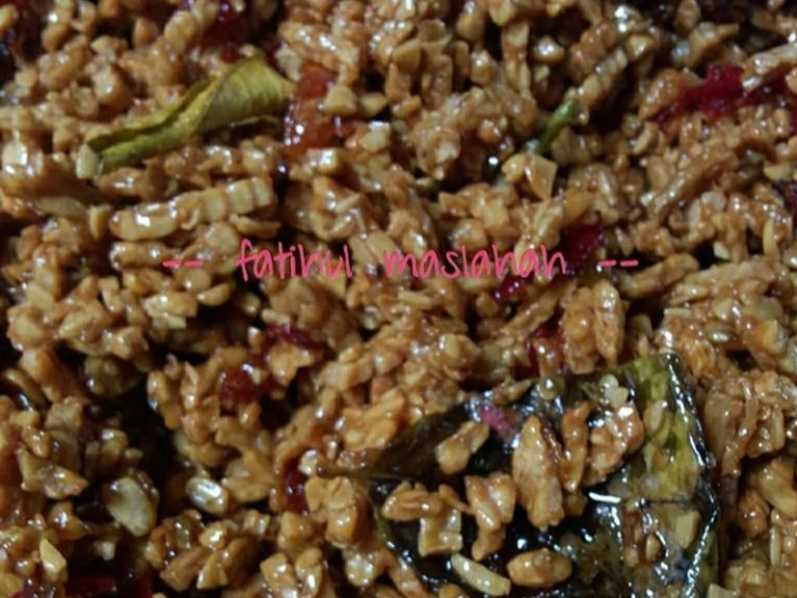 Cara Gampang Menyiapkan Resep Kering tempe pedas manis yang  Bikin Ketagihan Anti Ribet, Bikin Ngiler