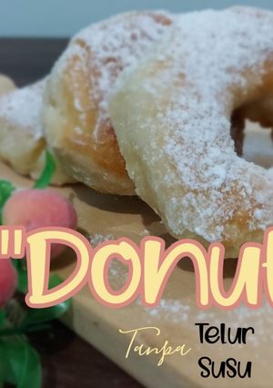 Foto resep Donut Simple tanpa Telur dan Susu