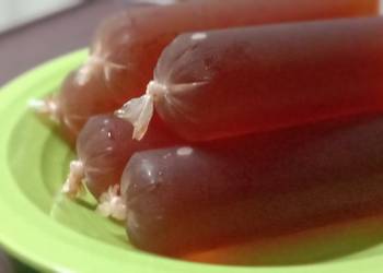 Gampangnya Membuat Es Kebo (Es Teh Mambo Jadul Jajanan SD) Sedap