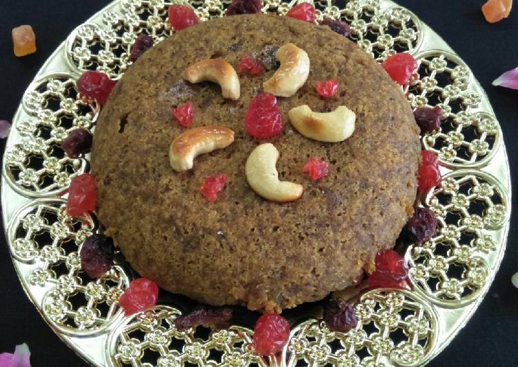 Recipe of Perfect Dates Semolina Steamed Cake