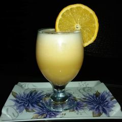 A picture of Grape Fruit & Sweet lemon Drink💛🍹.