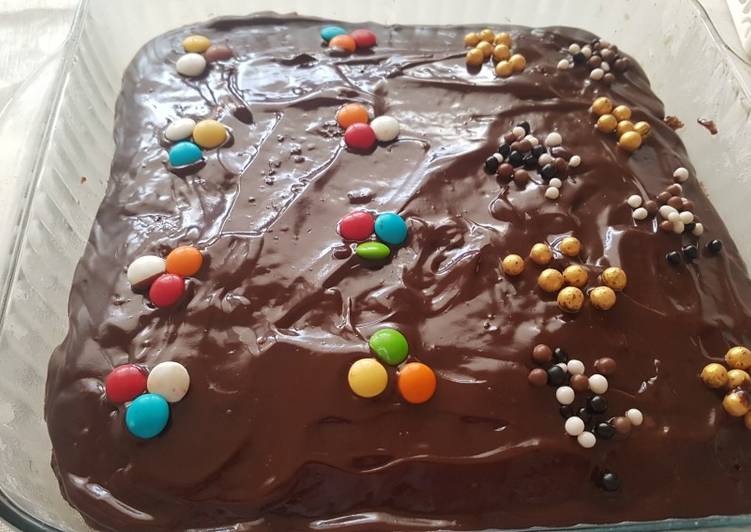 Voici la recette Gâteau au chocolat et danette parfait