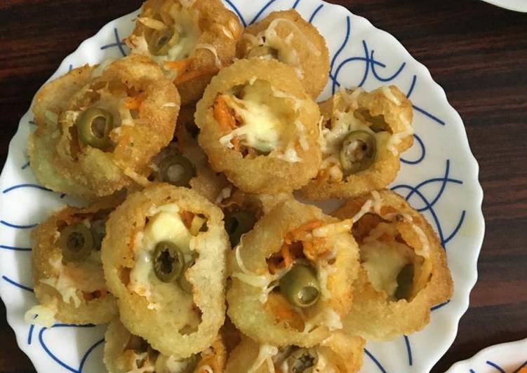 Recipe of Appetizing Pani puri pizza