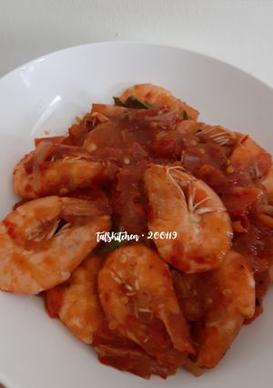 Foto resep Udang Saos Padang