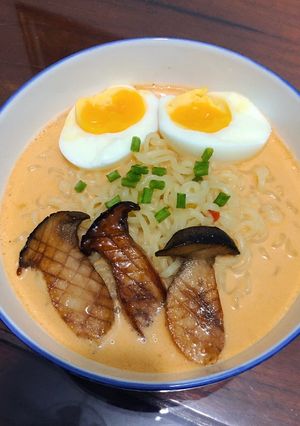 Hình của món Mì ramen đơn giản.