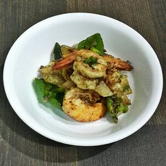 A picture of Prawn Pepper Garlic.