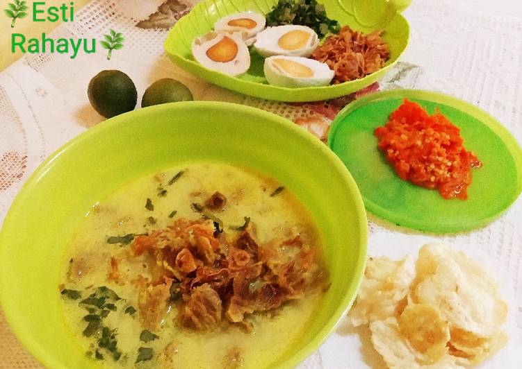 Langkah Mudah untuk Menyiapkan 🍖🍖Soto Betawi Kuah Santan Anti Gagal