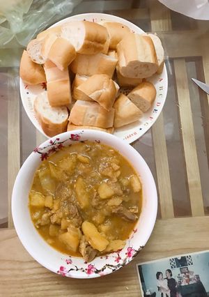 Hình của món Cà ri thịt ba chỉ. 😍.