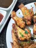 Alitas de pollo ahumadas en airfryer
