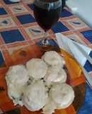 Sorrentinos de jamón, panceta y queso dambo
