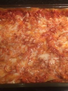 Una foto de Lasaña de pollo