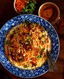 Noodle Sir-fry with Thai peanut sauce