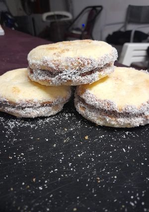 Una foto de Alfajores de maicena