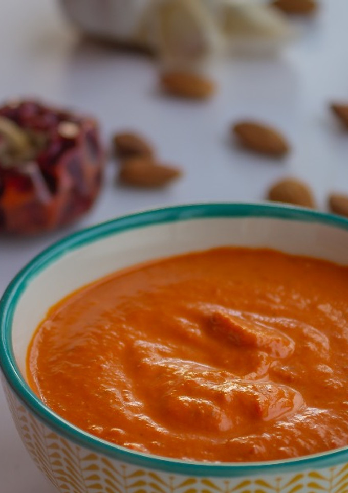 Una foto de Salsa romescu sin horno