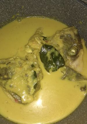 Foto resep Gulai kepala ikan nanas kuning segar
