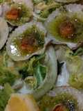 Ostras al limón con escarola fina