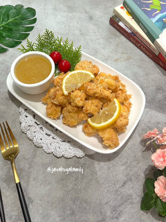 Foto resep Ayam Tepung Saus Lemon