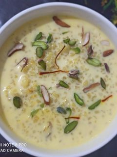साबूदाना की खीर (Subudana ki kheer recipe in hindi) रेसिपी मुख्य फोटो