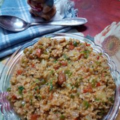 A picture of Oats upma.