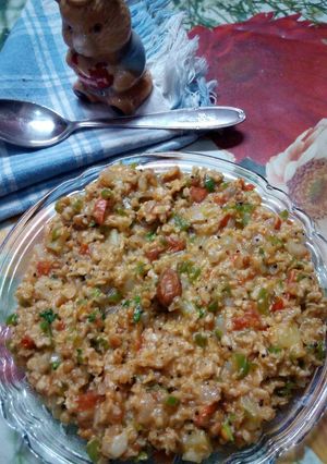 A picture of Oats upma.