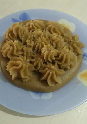 عکسی از دستور حلوای زعفرانی مجلسی