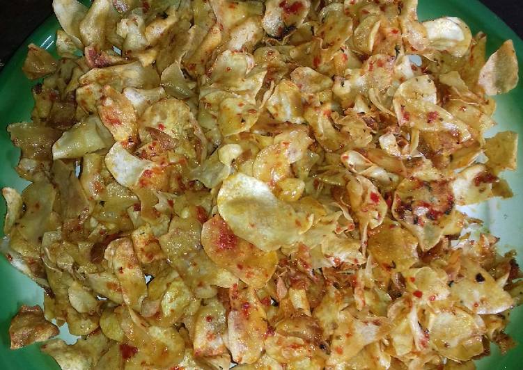 Resep Keripik talas, Sempurna