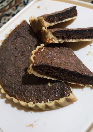 Foto resep Pie Brownies Tanpa Oven