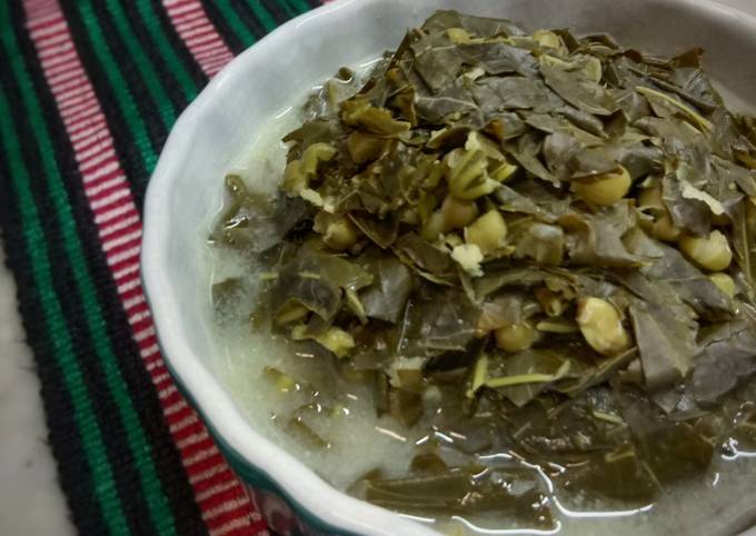 Resep Bobor daun singkong Anti Gagal