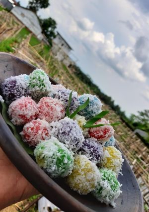 Foto resep Klepon Rainbow