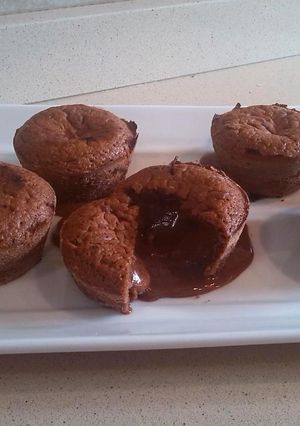 Una foto de Coulant de chocolate (VÍDEO)