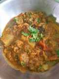 Begun ar kumro diye maacher mathar jhal