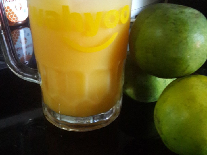 Resep Jus Jeruk Peras Anti Gagal