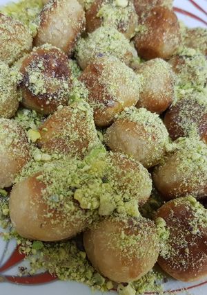 صورة لوصفة حلى لقيمات العزاب 😍