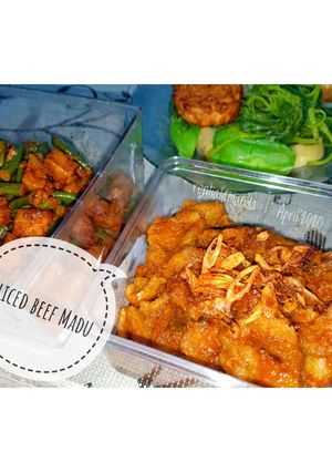 Foto resep Sliced Beef Madu