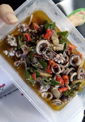 Foto resep Cumi Pedas Cabai Hijau