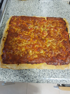 Una foto de Pizza