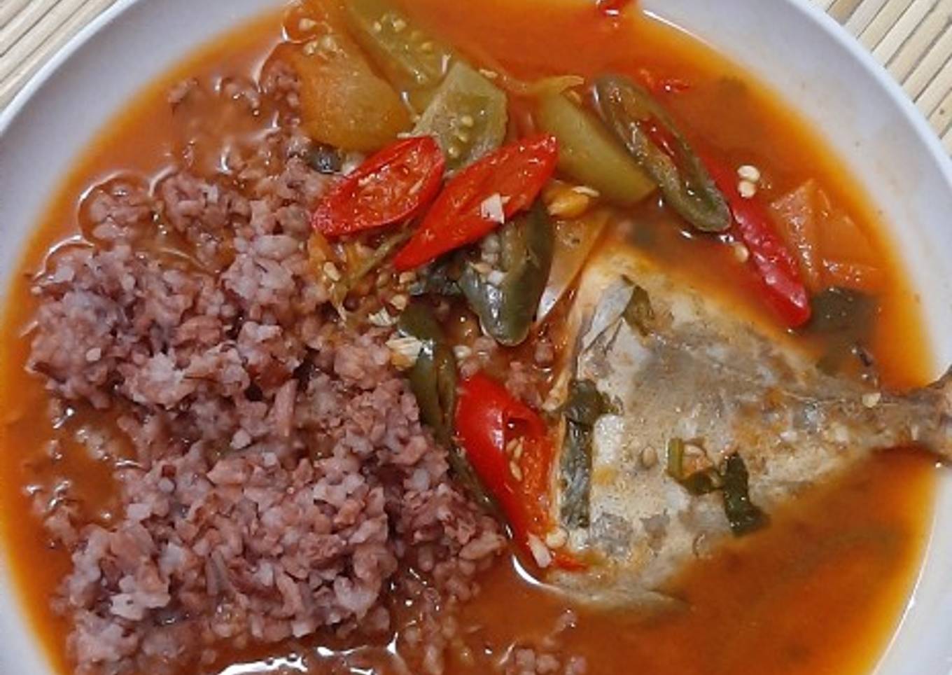 #16. Sop Ikan Bawal dg Gochujang